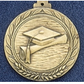 2.5" Stock Cast Medallion (Graduation)